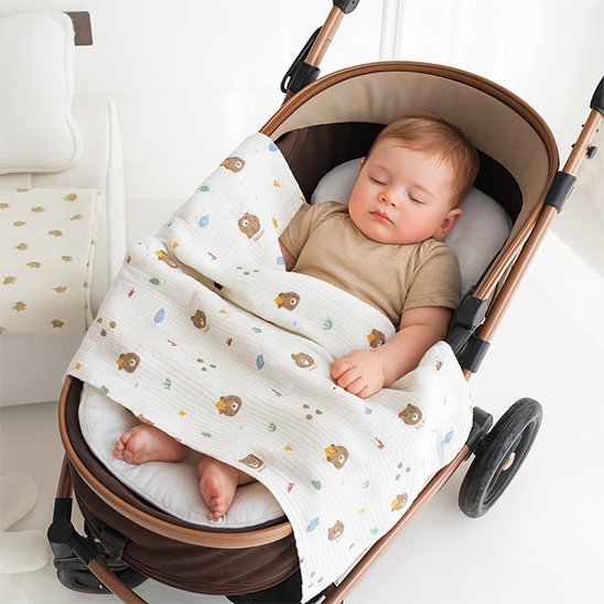 Couverture bébé poussette