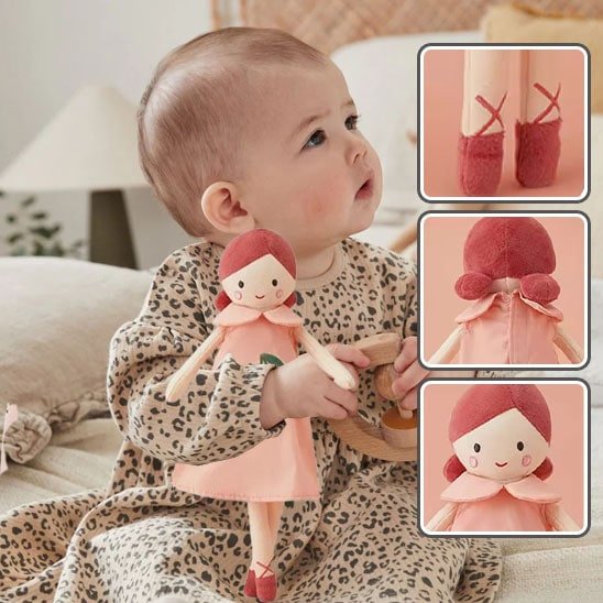 Doudou bébé fille | CUDDLEDOLL™ - Bebe Doudou