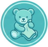 favicon bébé doudou bleu