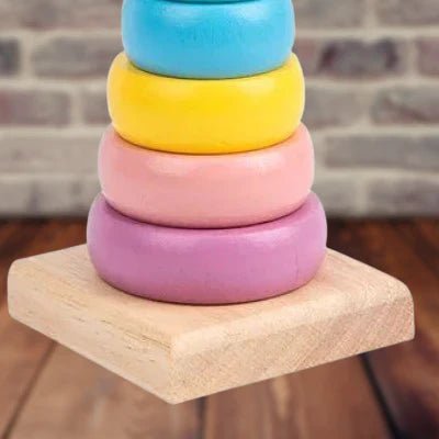 Jouet Montessori Bois - WoodenToys™ - Tour Macaron - Bebe Doudou