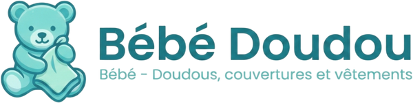 logo bébé doudou bleu