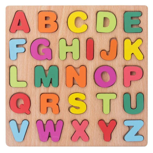 Puzzle Alphabet Bois - MontessoriToys™ - Alphabet - Bebe Doudou