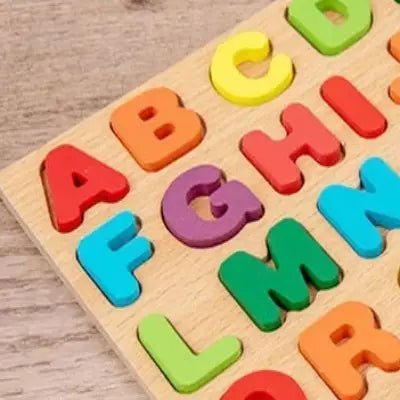 Puzzle Alphabet Bois - MontessoriToys™ - Alphabet - Bebe Doudou