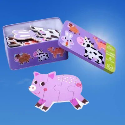 Puzzle Montessori - BabyPuzzle™ - Bétail - Bebe Doudou